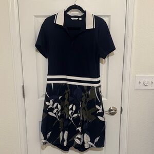 Lady Hagen Navy Golf Dress